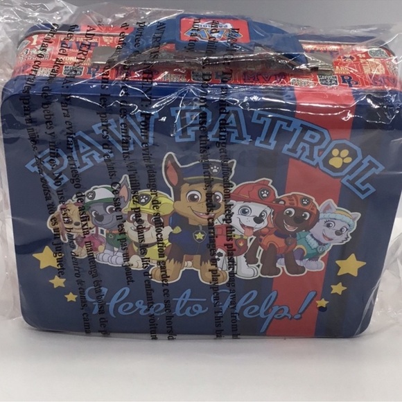 NWT Paw Patrol Blue and Red Lunch Box - Picture 6 of 8